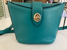 Coach shoulder bag in teal