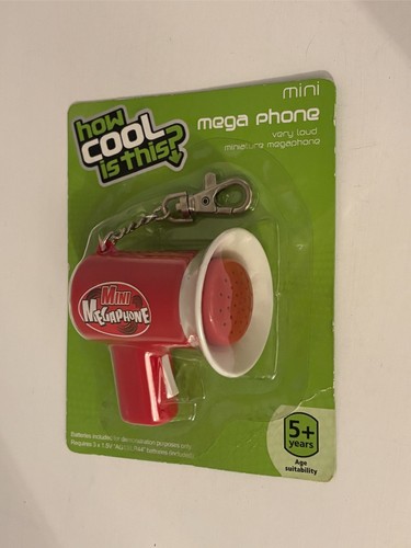 Mini megaphone keychain very - keychain,