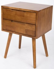 OAK Bedside Table Solid Side
