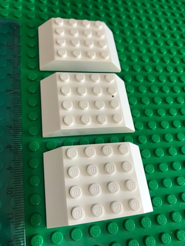 Lego white x 4 pin - x,