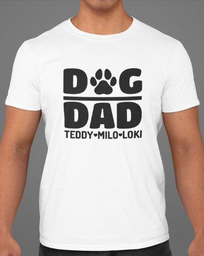 Personalised shirt dog - personalised, t-shirt