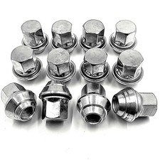  12X ALLOY WHEEL NUTS FORD