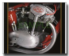 Jawa 500cc ohc twin framed