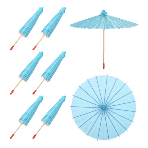 Pcs paper umbrellas 8 - paper, ,8"