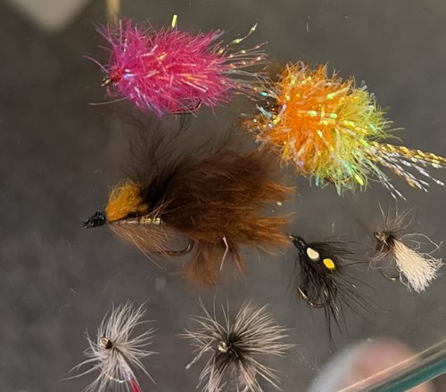 Job lot fishing - flies, lures