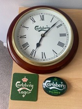 Carlsberg Wooden Wall Clock