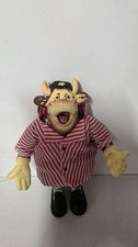 Original 1980s Bullseye “Bully” Prize Figurine – Rare Battery Version – Vintage