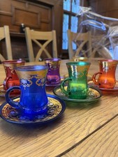 Turkish Arabic Set of 6 Glass