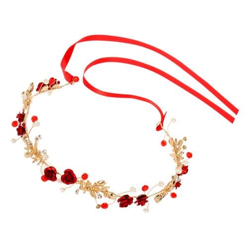 Bridal headdress women pearl - bridal,