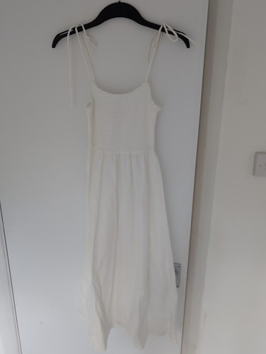 White cotton summer - h&m, dress
