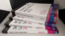 4 X LPC Law Educational University Books 2020 - 2022 - Law, Solicitors, Accounts
