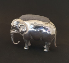 Novelty Solid Silver Elephant