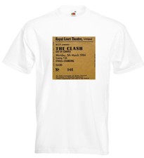 The Clash Concert Ticket T