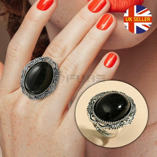 Vintage boho oval - oval, black