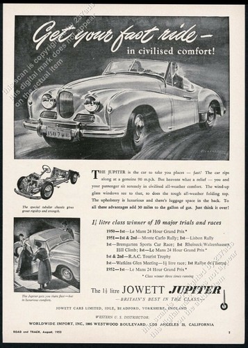 1953 jowett jupiter - 1953,