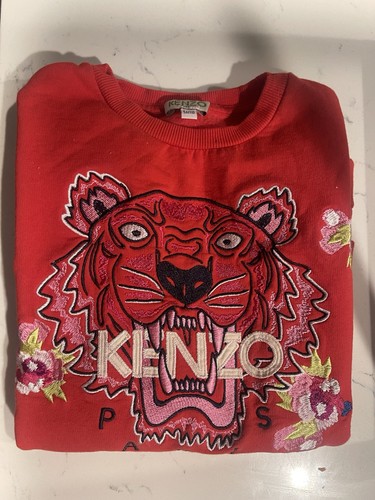 Kenzo girl pink embroidered - girl's,