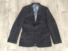 MENS WOOL MIX CHECK FASHION