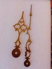 Longcase/Grandfather  Clock Solid Brass Reproduction Hands