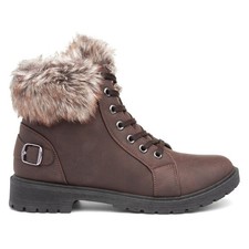 Lilley Womens Boots Brown