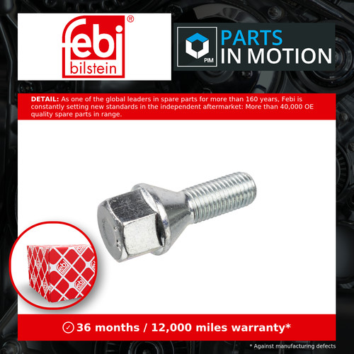 Wheel bolt stud - stud, fits