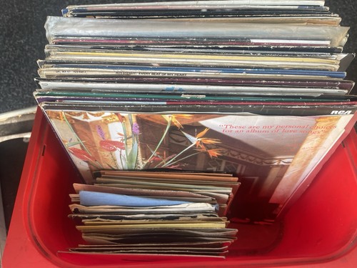Large job lot vintage vinyl - lot,