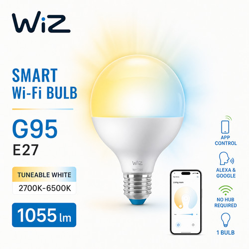 Wiz g95 e27 smart wifi - e27, led