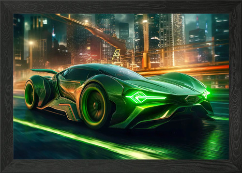 Lambo the future framed - lambo, of
