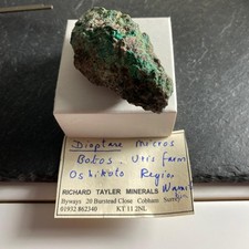 DIOPTASE ON MATRIX, ALT BOBOS