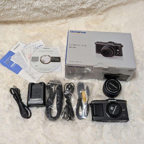 Olympus pen black 12 3mp - olympus,