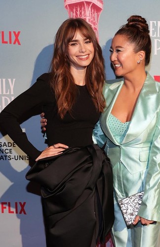 Lily collins two women - two,