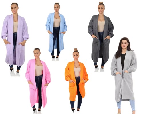 Women chunky knitted oversized - chunky,
