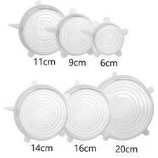 3 x Reusable Silicone Stretch