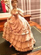 LIMITED ROYAL WORCESTER FIGURINE THE FAIREST ROSE COMPTON WOODHOUSE-