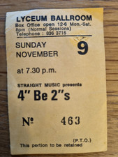 4" Be 2" - The 4 Be 2s -