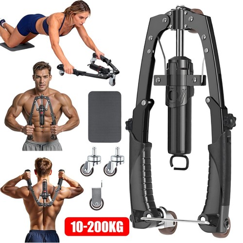 With ab roller twister - 3-in-1,