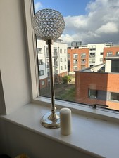 Crystal Ball Candle Holder /