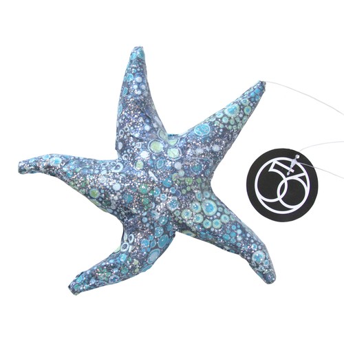 Department blue starfish - blue,