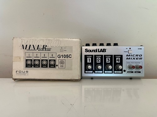 Soundlab g105c micro mixer 4 - soundlab,