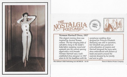 Postcard norman hartnell - norman,