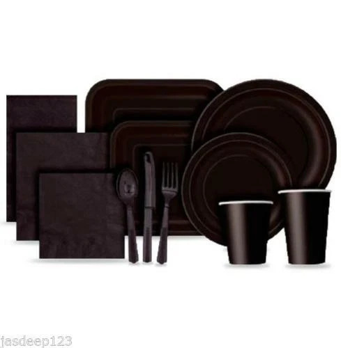 Solid colour party plates - colour,