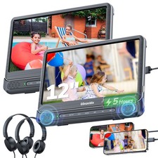 2 x 12" Screen Car Headrest