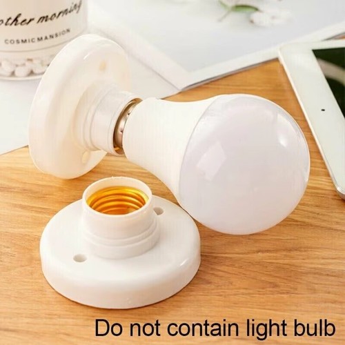 1pc e27 screw cap socket - x,