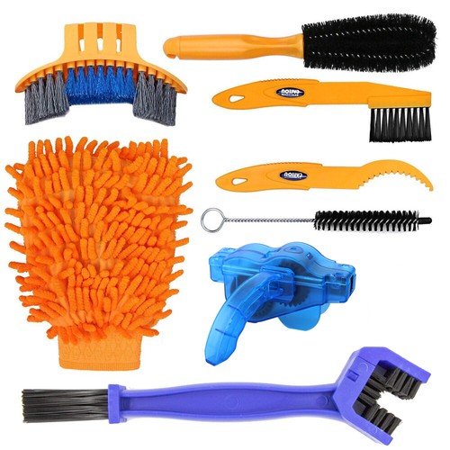 Bike cleaning brush set - brush,