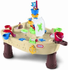 Pirate Ship Water Table Toy Little Tikes Anchors Away Boat Splash Rain Sand