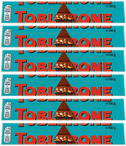 Toblerone crunchy almonds - toblerone,