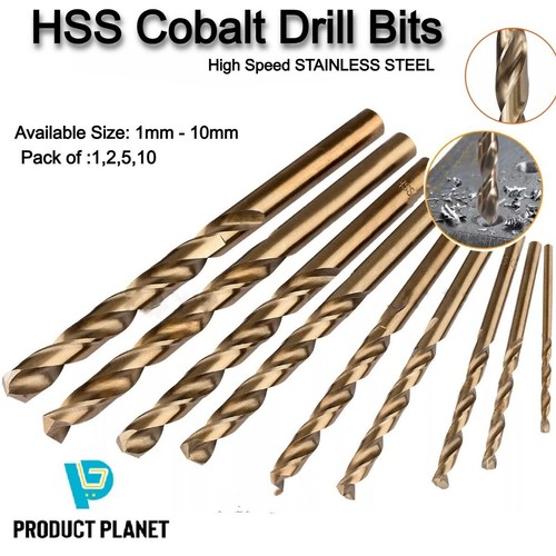1mm 10mm hss gold - 1mm-10mm,