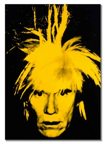 Andy warhol inspired yellow - warhol, by