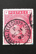 QV 5/ Blued Paper SG.176 Used