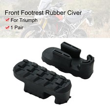 Front Footrest Rubber Cover Pad For Triumph Tiger 900/1200 Scrambler 1200 XC/XE