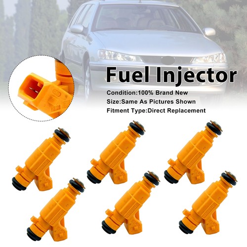 6pcs fuel injector for peugeot - injector,